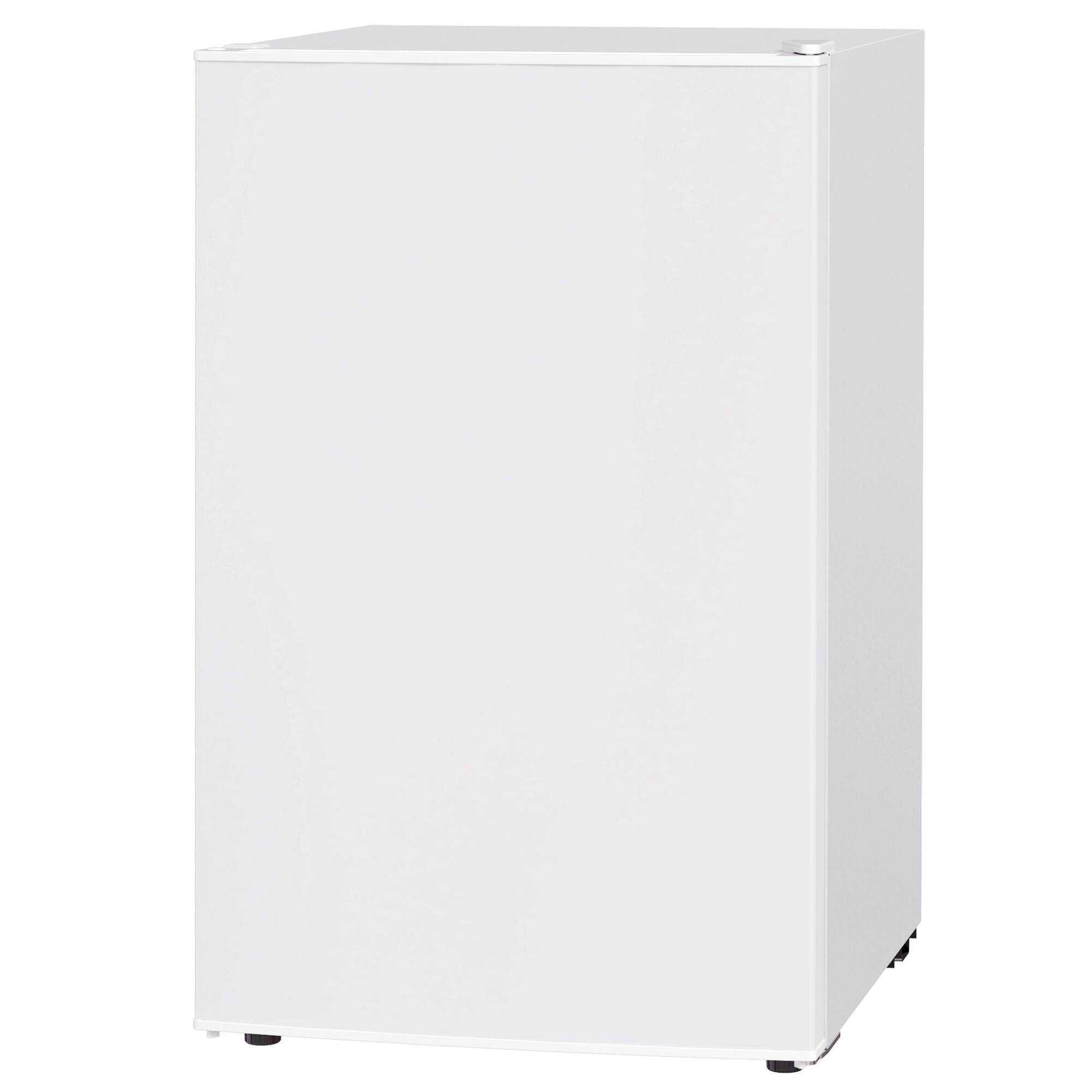 Front. Tiramisubest - 4.5 Cu.Ft Mini Freezer for Dorm, Reversible Door Refrigerator with Freezer, Wheels, -15.8F to 32F, White - White.