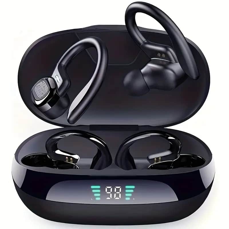 PRIMEPLUS - Ear-Mounted Open Air Conduction Bluetooth Headphones, 32H Playtime, IPX Waterproof, BT 5.3, 10mm Dynamic Driver - Black price history on PriceWatchPro