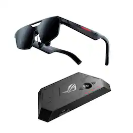 ASUS - ROG XREAL R1 Gaming AR Glasses - 171" FHD 240Hz 0.01ms with Sound by Bose for ROG Ally and PC (USB-C, DisplayPort, HDMI) - Black