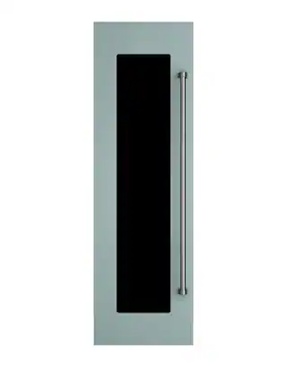 Front. Viking - 24"W. Integrated Wine Cooler Door Panel for Viking Model FDWCIC7240R - Splash Left Hinge - Splash.