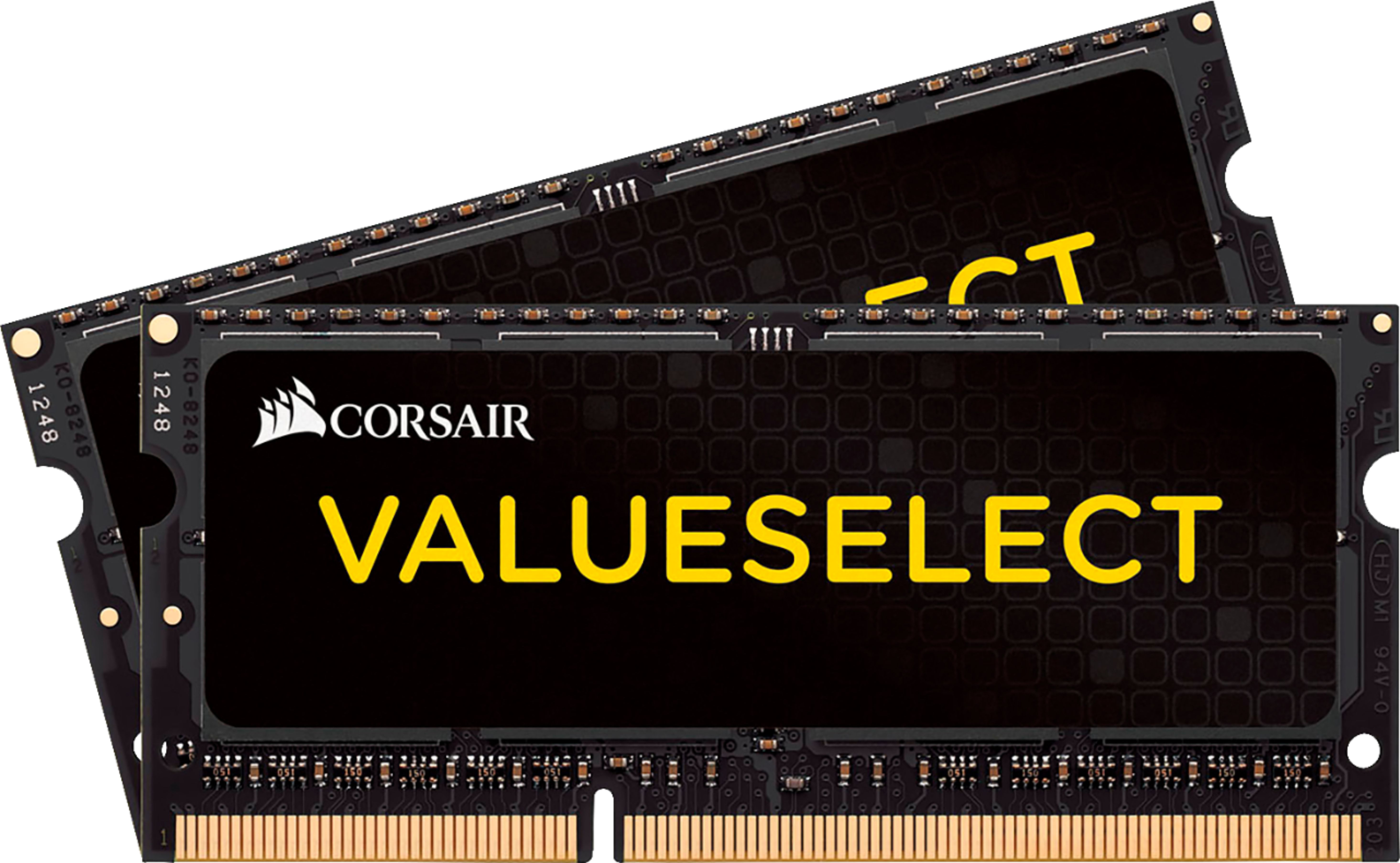 Glatte Palads Minearbejder CORSAIR ValueSelect 16GB (2PK x 8GB) 1333MHz DDR3 C9 So-DIMM Laptop Memory  Multi CMSO16GX3M2A1333C9 - Best Buy