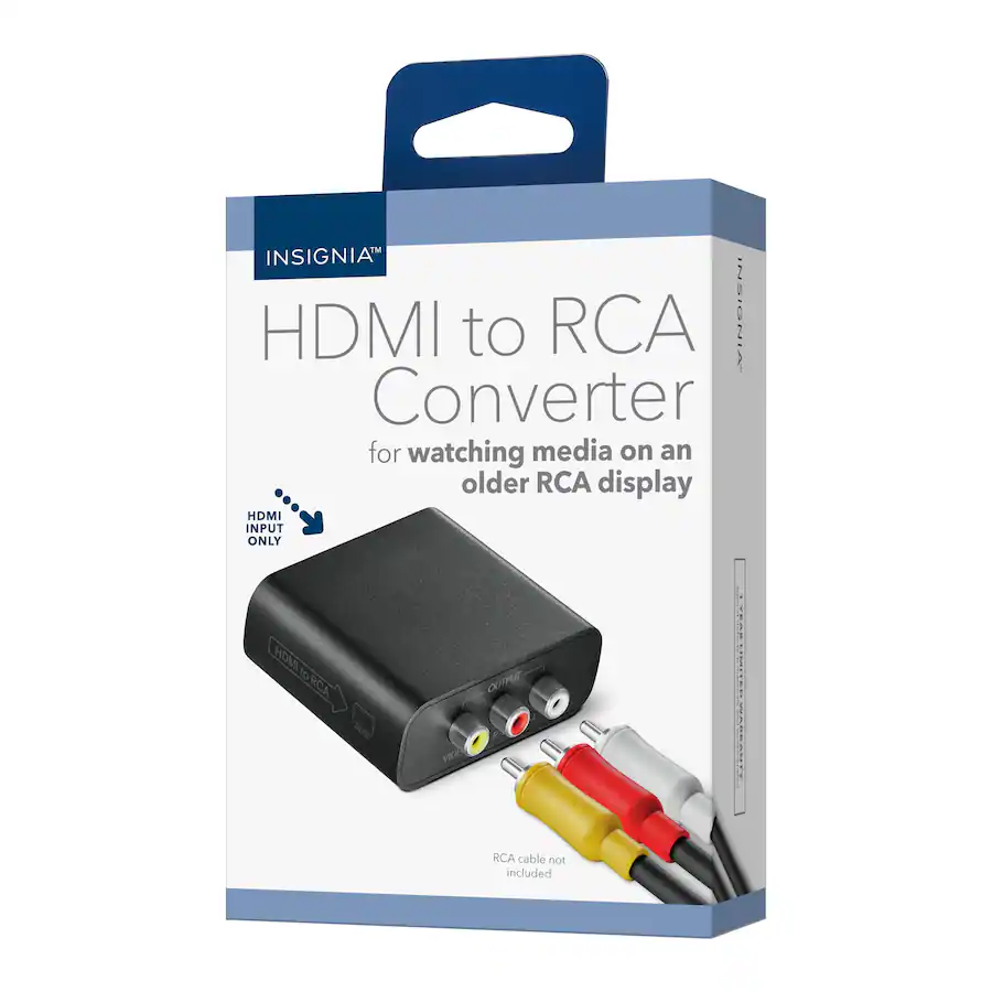 Insignia™ HDMI to RCA Converter Black NS-AVHTR25 - Best Buy
