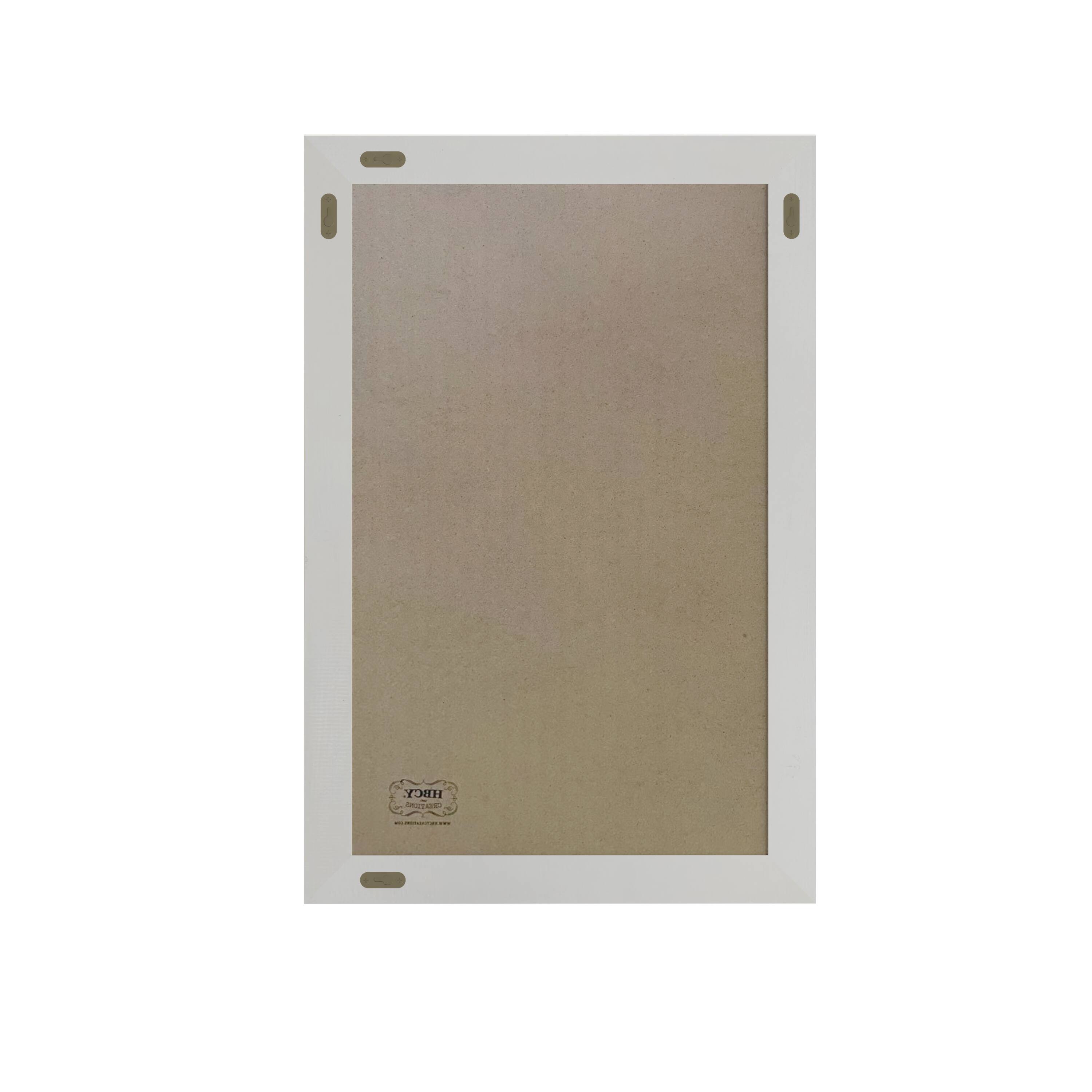 Alt View 7. Emma + Oliver - Burke Framed Decorative Wall Hanging Chalkboard with Magnetic Surface and Eraser for Weddings, Parties, Showers and More - Solid White.