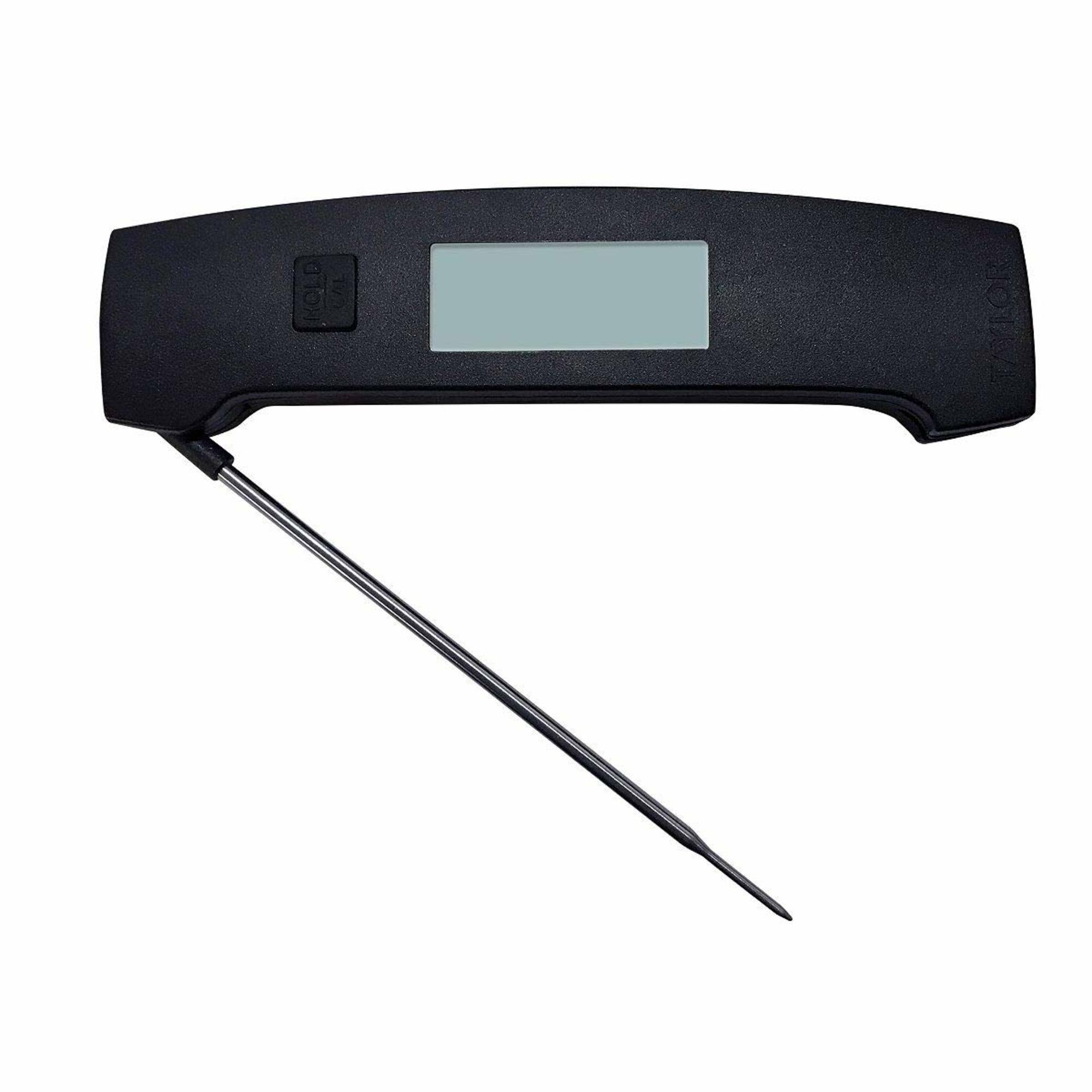 Front. Taylor - Taylor Pro Ultra-Fast Thermocouple Commercial Precision Thermometer - Black.