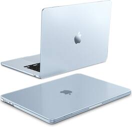 Fintie - Matte Case for MacBook Air 15 Inch, A3448 A3241 A3114 A2941 (2023-2026 Release) Fingerprint Resistant, Lightweight - Frost Sky Blue