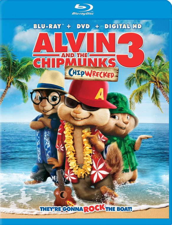  Alvin and the Chipmunks: Chipwrecked [Blu-ray/DVD] [2 Discs] [2011]