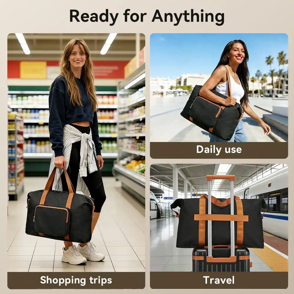 Ready for Anything

- Daily use
- Shopping trips
- Travel