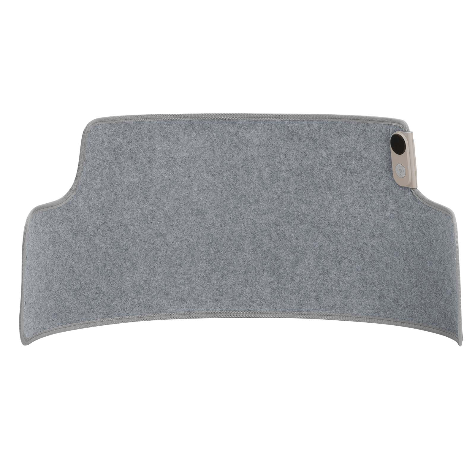 Alt View 5. VEVOR - Under Desk Space Heater,Rollable Foot Warmer Portable for Home&Office,Timer & Secure,Quiet for Legs,Ankles,Touch&Remote - Grey.