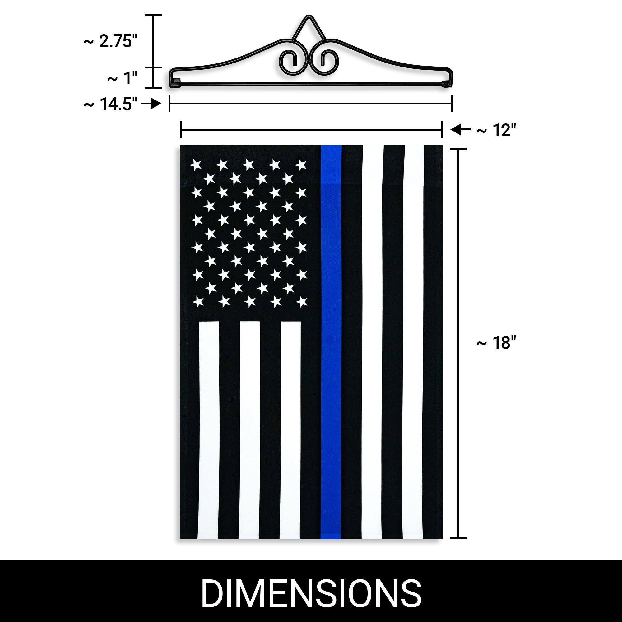 ~ 2.75"  
~ 1"  
~ 14.5"  
~ 12"  
~ 18"  

DIMENSIONS