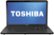 Front Standard. Toshiba - 17.3" Satellite Laptop - 4GB Memory - 500GB Hard Drive - Black.