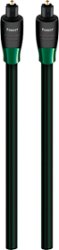 AudioQuest - OptiLink Forest 52.5' In-Wall Optical Cable - Black/Green - Front_Zoom