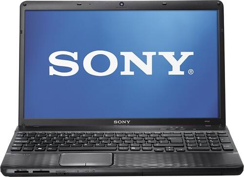Sony - 15.5" VAIO E Series Laptop - 6GB Memory - 640GB Hard Drive - Charcoal Black-Front_Standard 