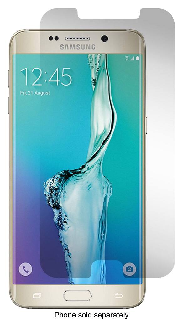 Gadget Guard - Original Edition HD Screen Protector for Samsung Galaxy S6 edge Plus Cell Phones - Clear - Angle