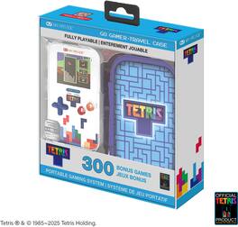 DGUNL-7166 Tetris Go Gamer Portable Handheld Gaming System With Travel Case