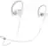 Front. Beats - Geek Squad Certified Refurbished Powerbeats2 Wireless Earbud Headphones - White.