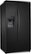 Angle. Samsung - 24.5 Cu. Ft. Side-by-Side Refrigerator with Thru-the-Door Ice and Water - Black.