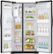 Alt View 1. Samsung - 24.5 Cu. Ft. Side-by-Side Refrigerator with Thru-the-Door Ice and Water - Black.