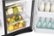 Alt View 3. Samsung - 24.5 Cu. Ft. Side-by-Side Refrigerator with Thru-the-Door Ice and Water - Black.