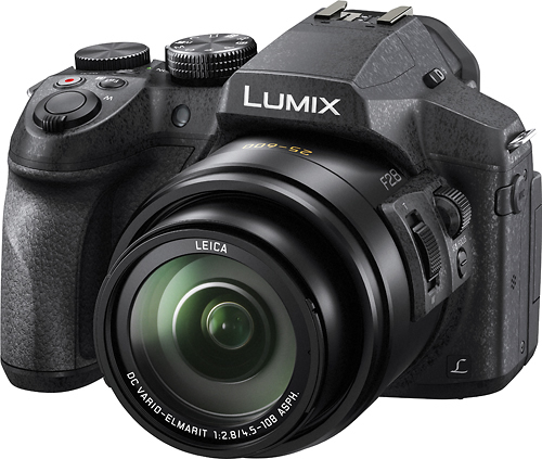 Panasonic - LUMIX 12.1-Megapixel Digital Camera - Black
