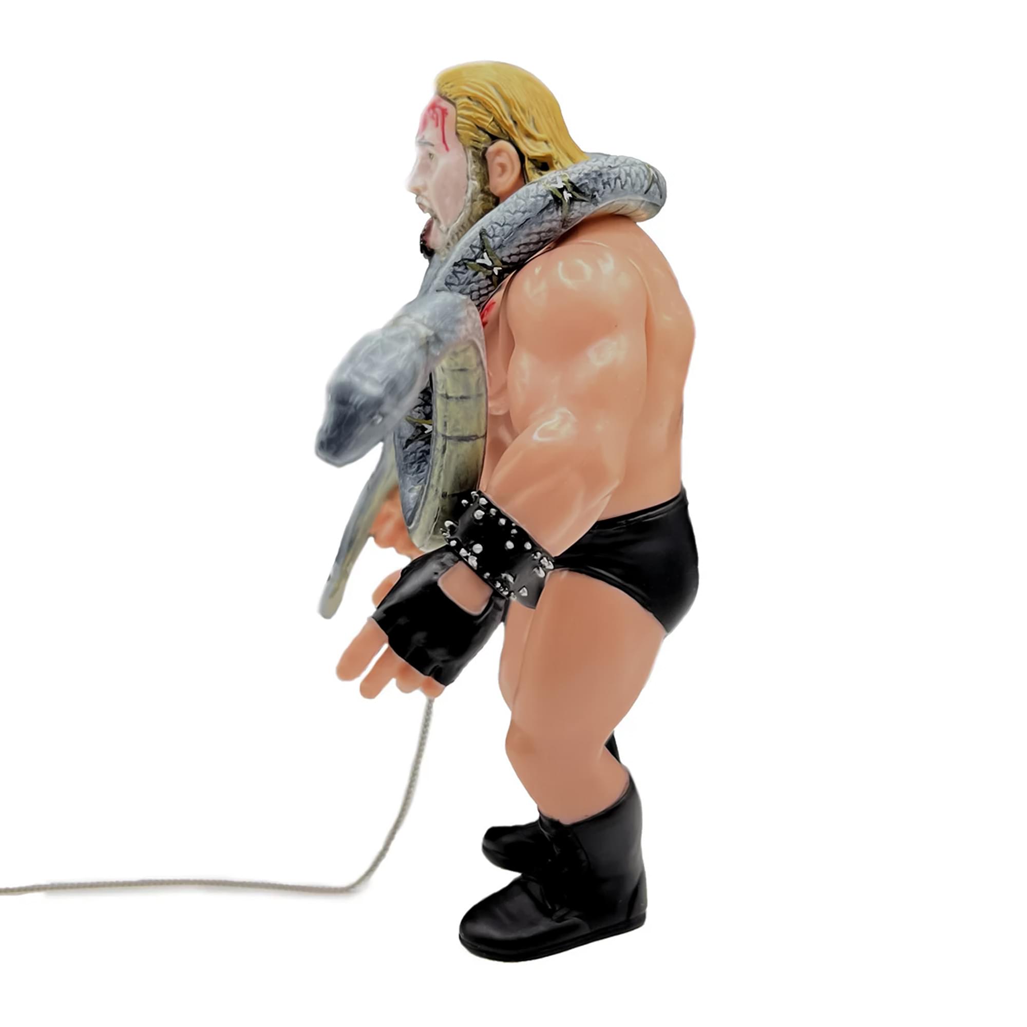 Alt View 10. Zombie Sailor's Toys - Wrestling's Heels and Faces Retro Action Figure | Kevin Sullivan With Snake - Multi-Colored.