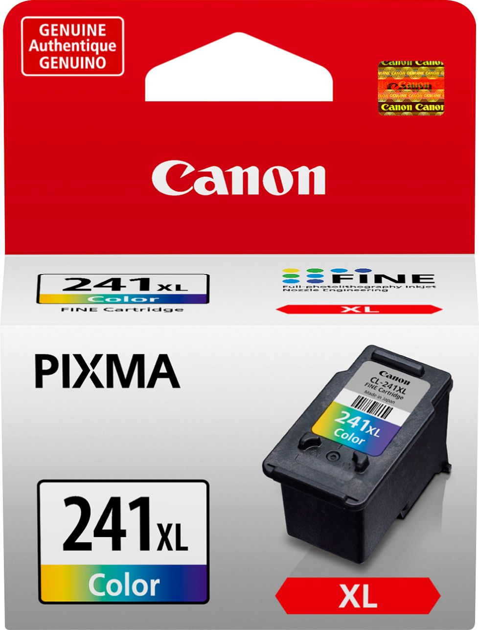 Canon - 241XL High-Yield - Color (Cyan, Magenta, Yellow) Ink Cartridge - Multicolor
