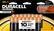 Front. Duracell - AA Batteries (16-Pack) - Black.