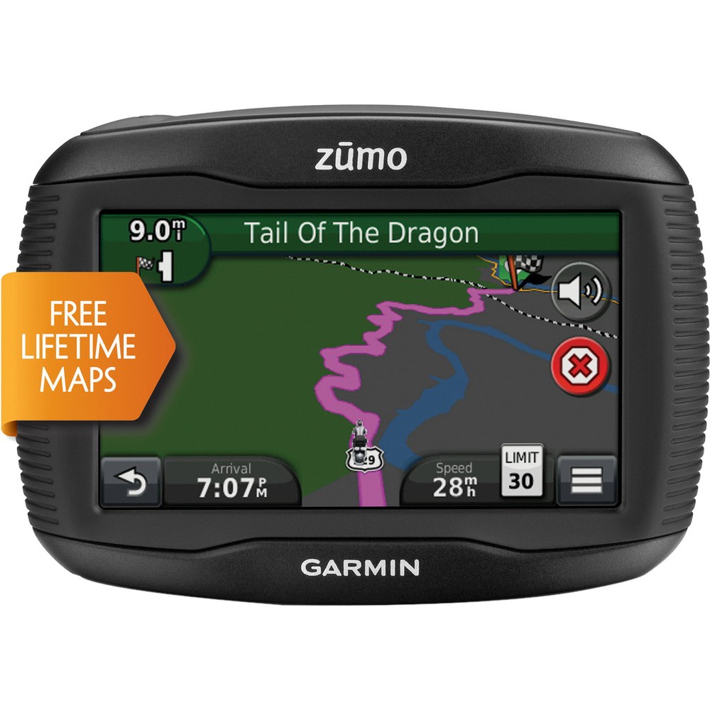 mobil form falanks Garmin zūmo 390LM 4.3" Motorcycle GPS with Built-In Bluetooth and Lifetime  Map Updates Black 010-01186-00 - Best Buy
