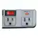 Alt View 13. Tripp Lite - Eco-Surge 7-Outlet Surge Protector - Cool Gray.