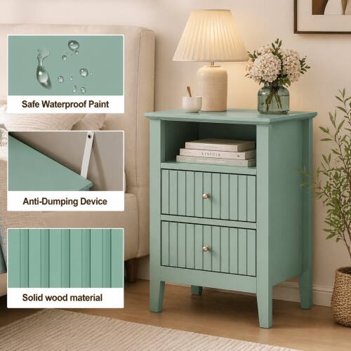 Safe Waterproof Paint  
KINPOLK Anti-Dumping Device  
Solid wood material