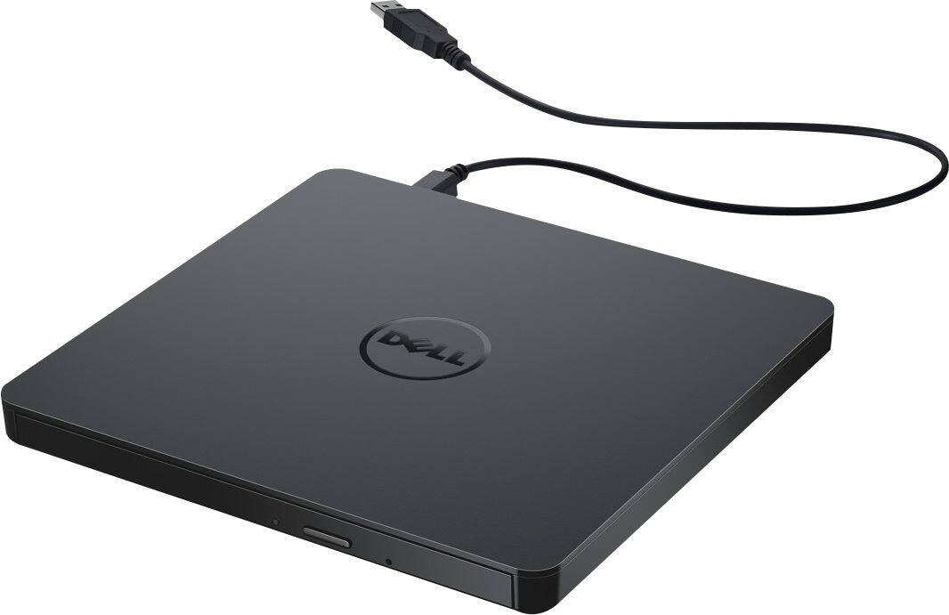 Alt View 14. Dell - USB Slim DVD+/- RW Drive - Plug and Play - DW316 - Black.