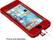 Alt View Zoom 13. LifeProof - NÜÜD Protective Waterproof Case for Apple® iPhone® 6s - Campfire red.