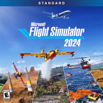 Microsoft Flight Simulator 2024 Standard Edition - E (Everyone)
