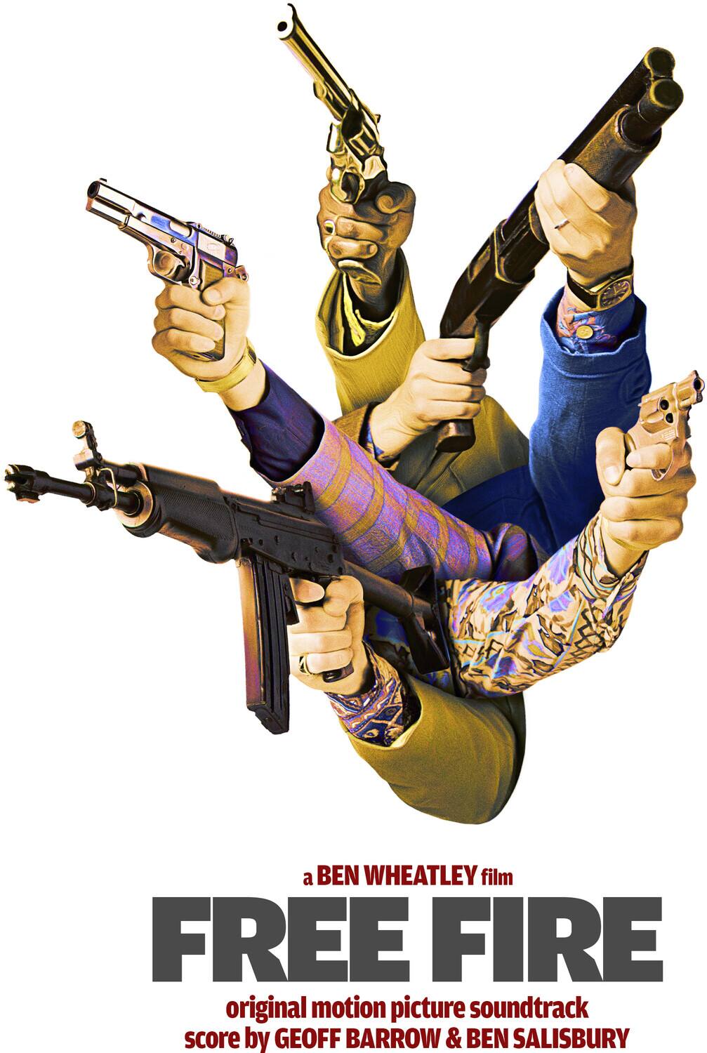 a BEN WHEATLEY film  
FREE FIRE  
original motion picture soundtrack  
score by GEOFF BARROW & BEN SALISBURY