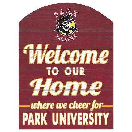 PARK 1 PIRATES
Welcome TO OUR Home
where we cheer for
PARK UNIVERSITY