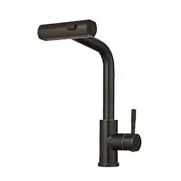 Ropilly - Oil Rubbed Bronze Kitchen Faucet Pull Down Kitchen Faucet with High Arc Sink Design and 3 Spray Modes - Oil-Rubbed Bronze