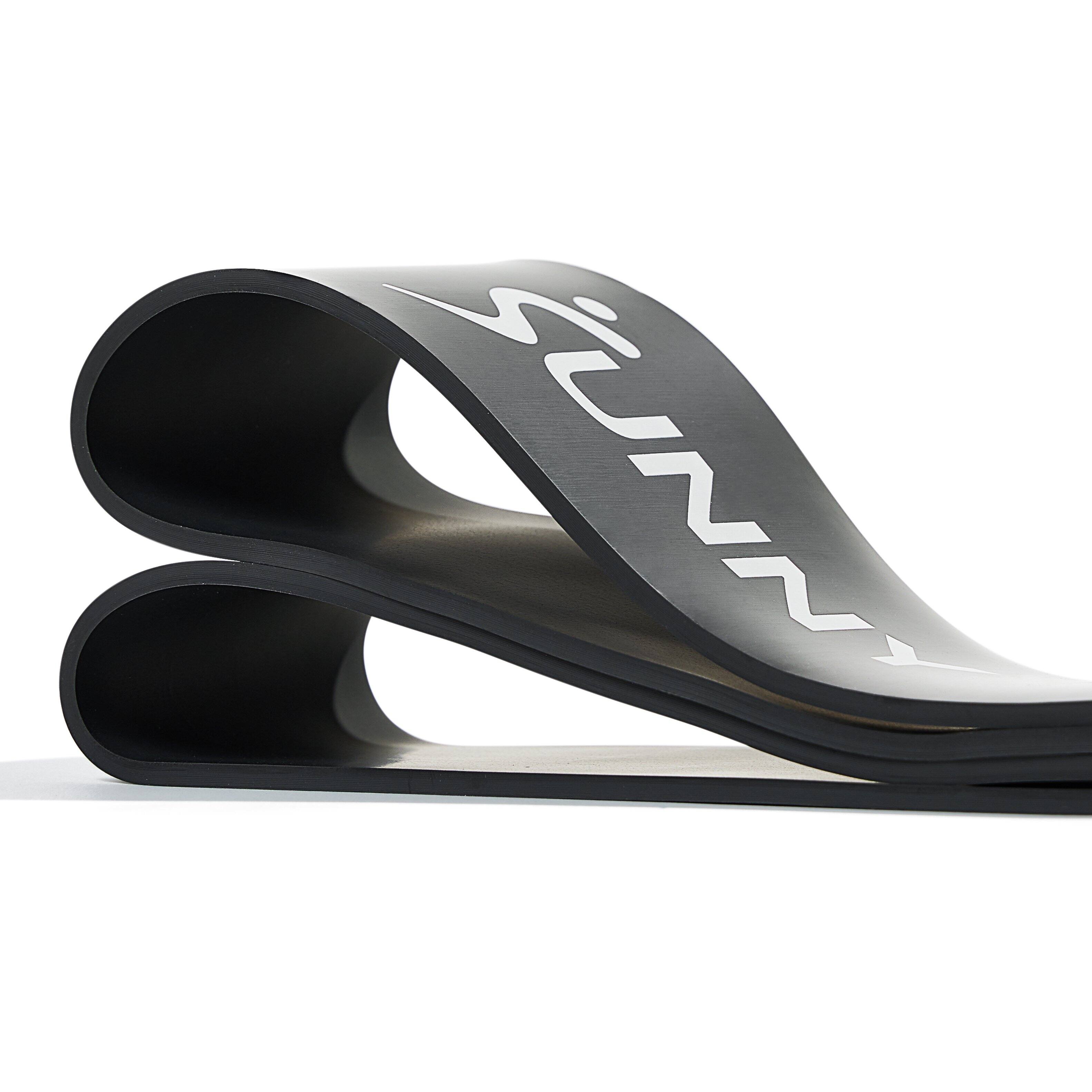 Back. Sunny Health & Fitness - Strength Training Resistance Band - 180 lbs - Black.