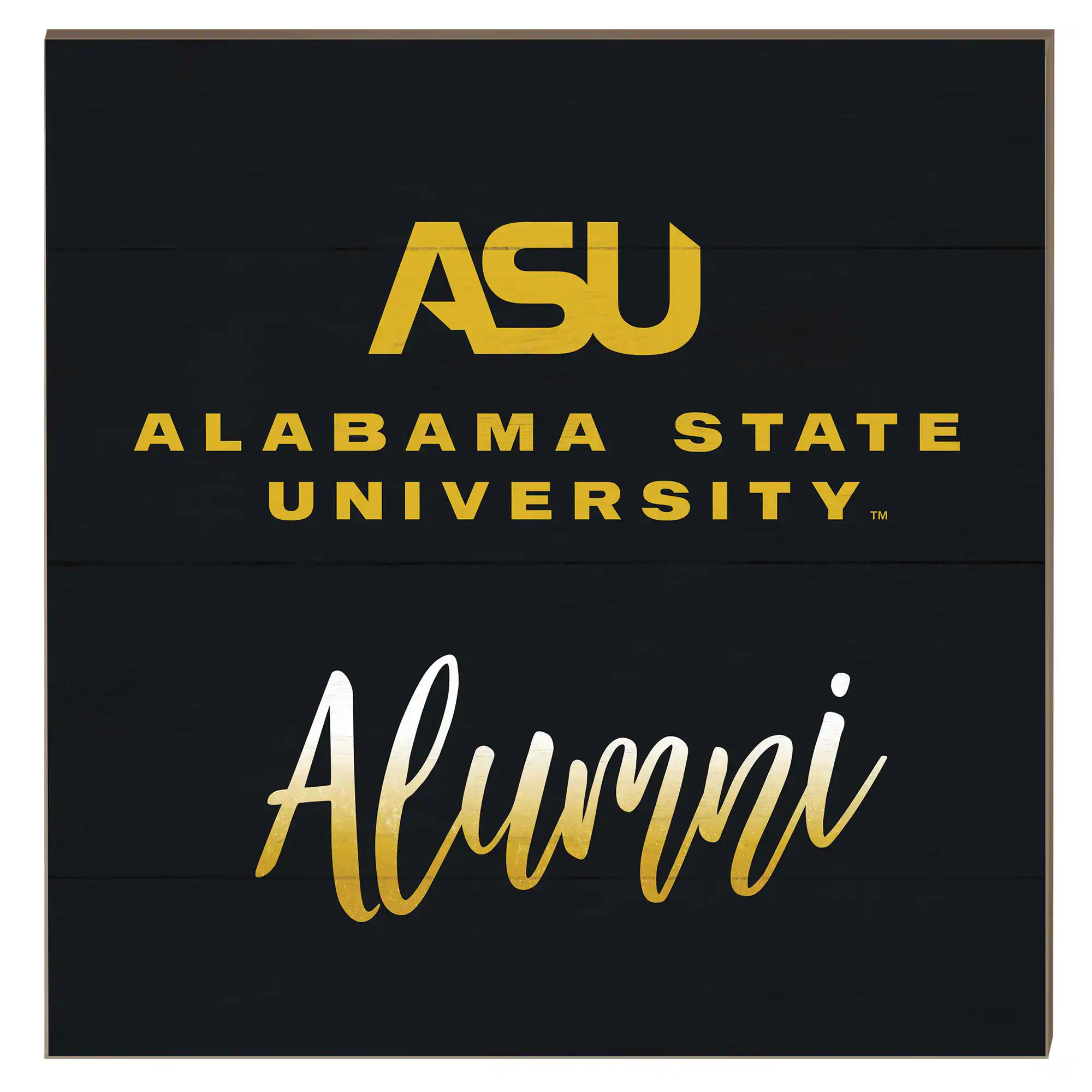 Alabama State Hornets 10" x 10" Alumni Plaque