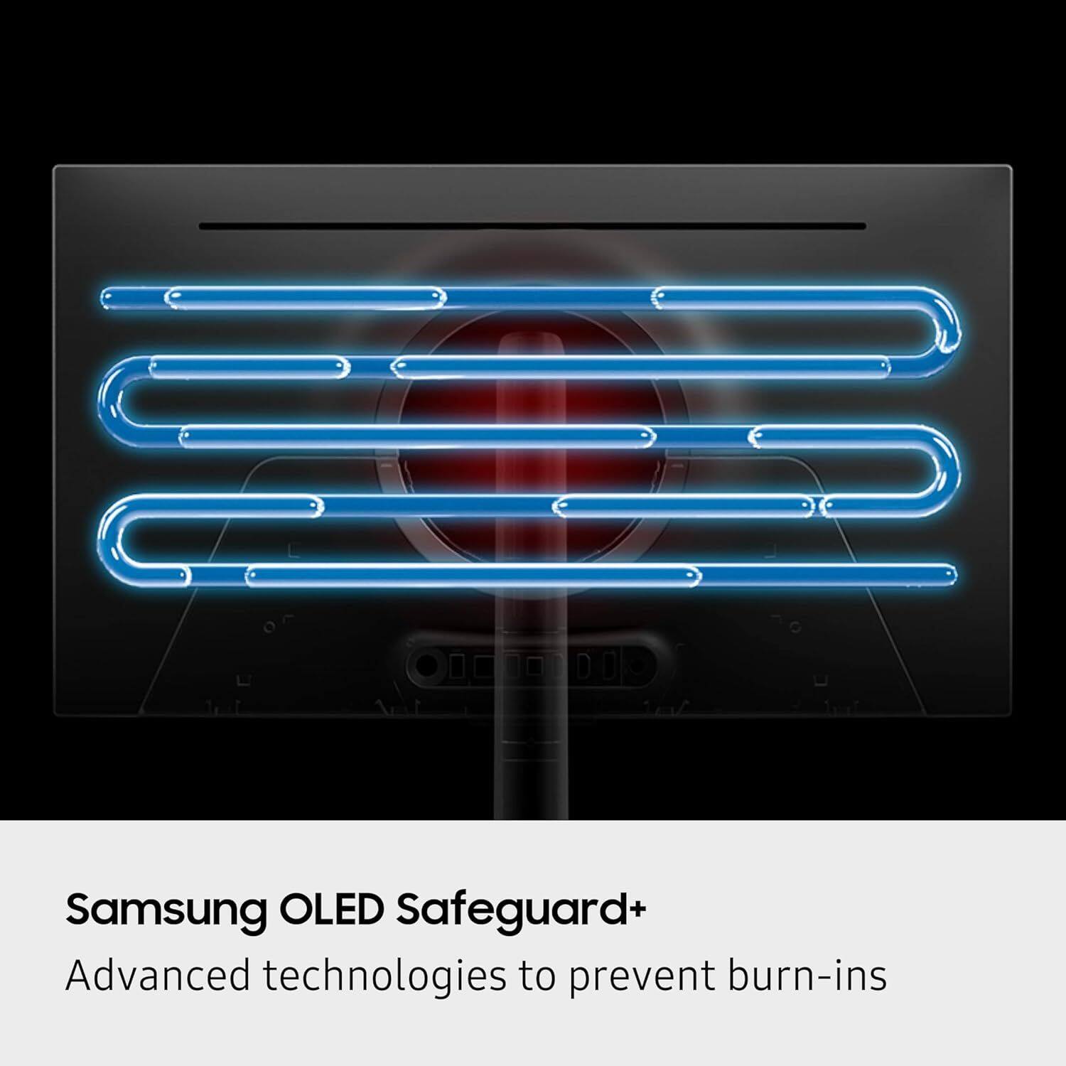 Samsung OLED Safeguard+  
Advanced technologies to prevent burn-ins