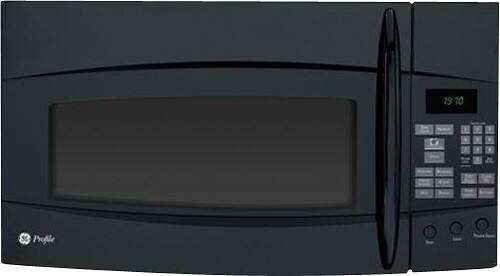 GE Profile Spacemaker 1.9 Cu. Ft. OvertheRange Microwave Black