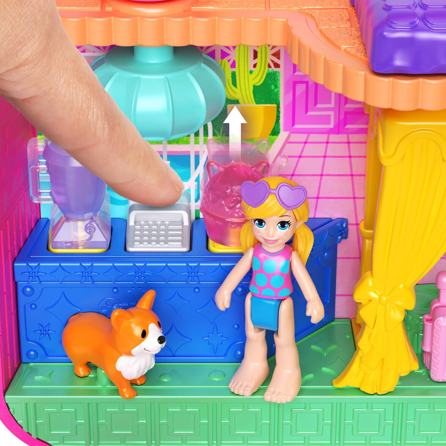 Mattel Polly Pocket: Pocket Kitty Popsicle Resort Compact