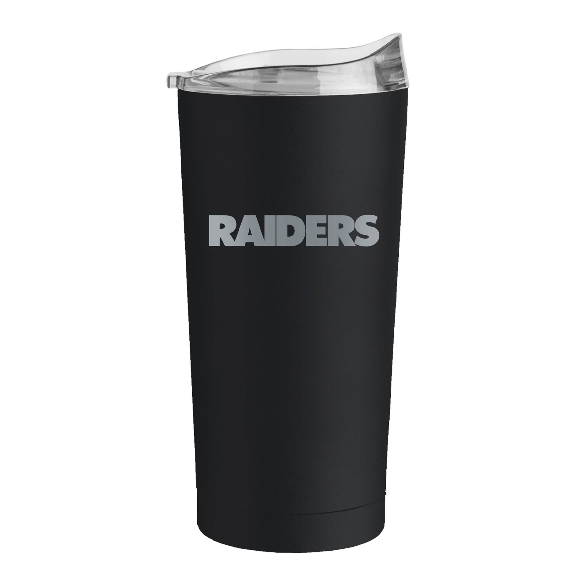 Alt View 1. Logo Brands - Las Vegas Raiders 20oz. Flipside Powder Coat Tumbler - Multicolor.