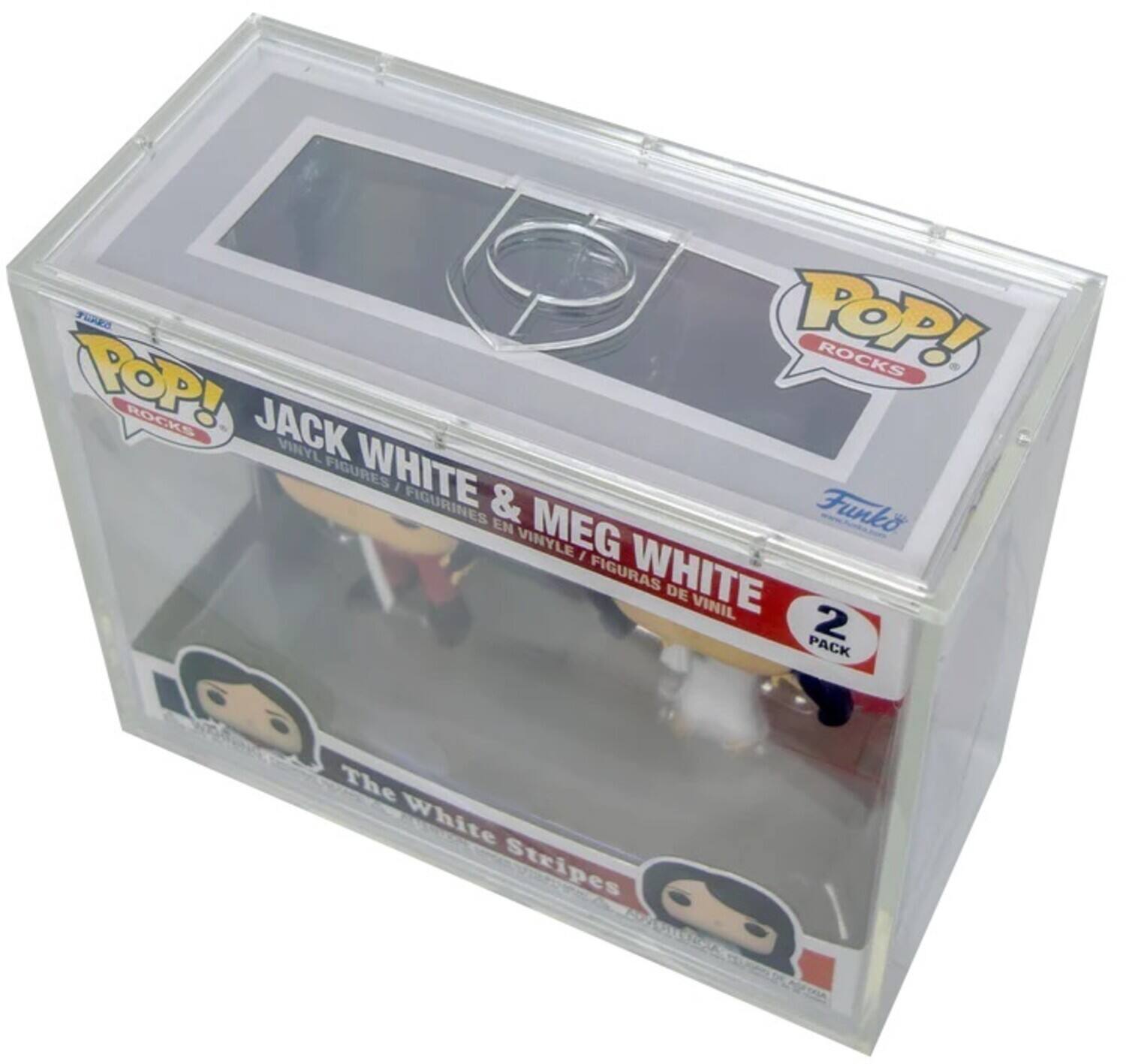 POP! ROCKS  
JACK WHITE & MEG WHITE  
VINYL FIGURES / FIGURINES EN VINYLE / FIGURAS DE VINIL  
2 PACK  
The White Stripes