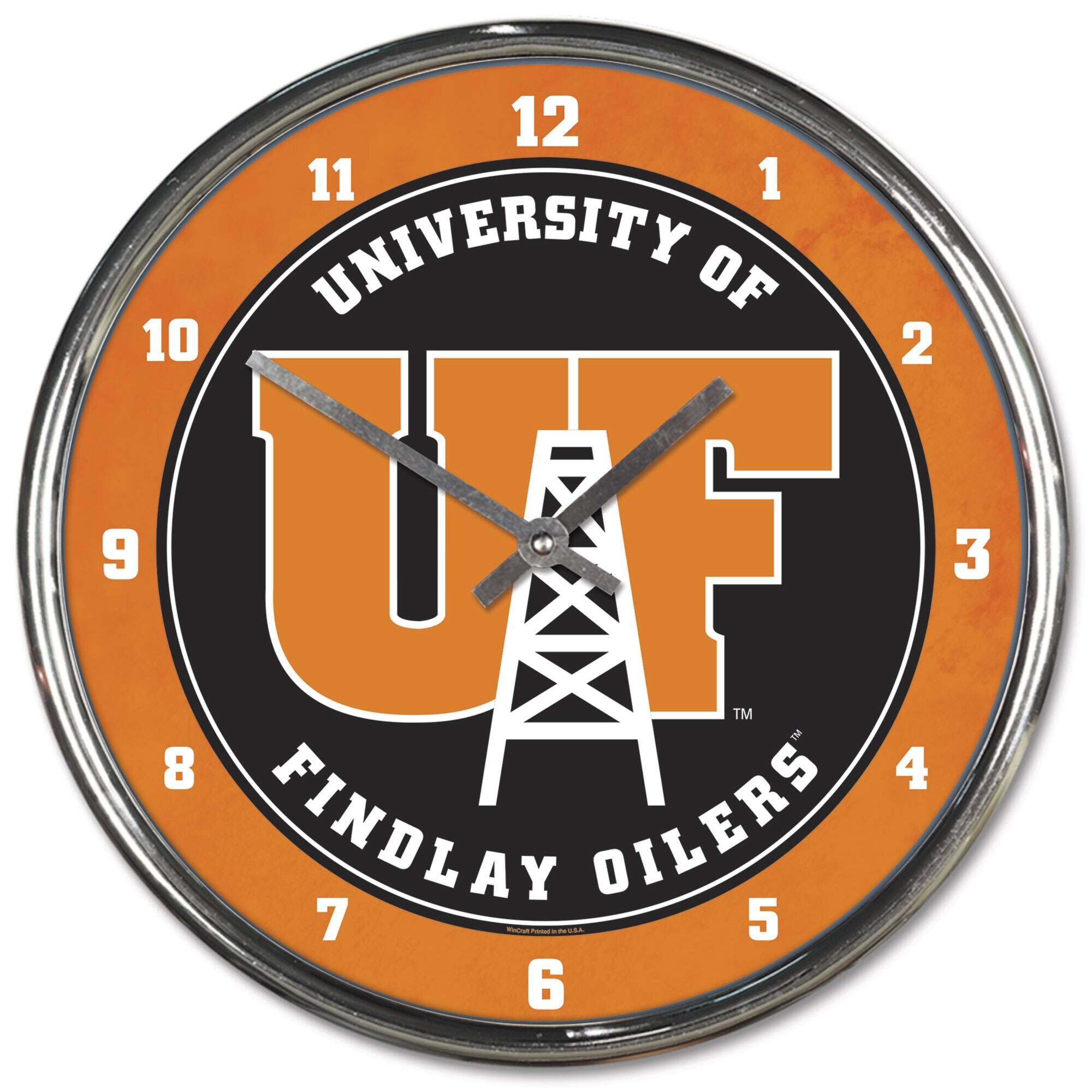 12 11 1 UNIVERSITY OF 10 2 9 UF TM 3 TM 8 4 FINDLAY OILERS 5 6 7