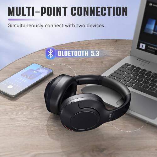 MULTI-POINT CONNECTION  
Simultaneously connect with two devices  
BLUETOOTH 5.3