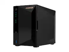 Front. Asustor - Asustor AS3302T v2 Drivestor 2 Pro Gen2 2 Bay NAS, Quad-Core 1.7GHz CPU, 2.5Gbe Port, 2GB DDR4 (Diskless).