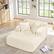 Alt View 3. Trinkets Crazed - Oversized Corduroy Compressed Chaise Lounge with High-Density Sponge - beige.