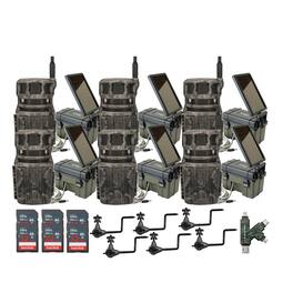 Stealth Cam - Revolver 40MP Pro 360 Degree Cellular Trail Camera Bundle