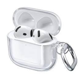 Vena - For Apple Airpods 4 Case Cover, Airpods Case 4 TPU Airpod Case 4th Generation Supports Wireless Charging - Clear