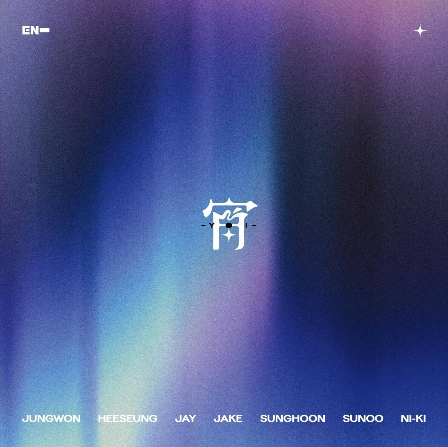 EN-  
JUNGWON HEESEUNG JAY JAKE SUNGHOON SUNOO NI-KI