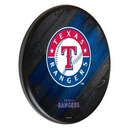 Holland Bar Stool Co. - Texas Rangers 13" Team Wood Sign - Black